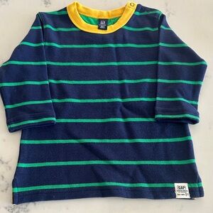 Blue and Green Shirt